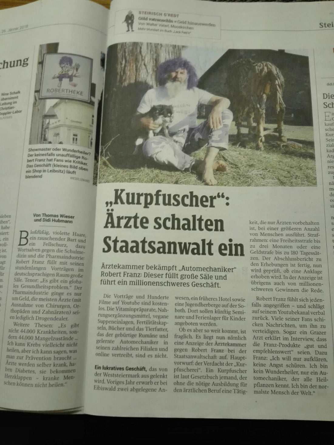 Beitragsbild: Nächste Runde Ärztekammer vs. Robert Franz