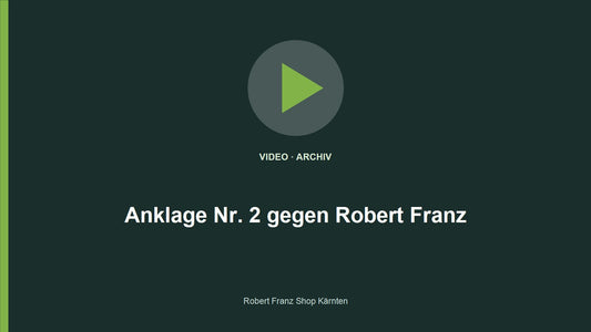 Video: Anklage Nr. 2 gegen Robert Franz