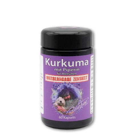 Kurkuma  mit Piperin 60 Kapseln