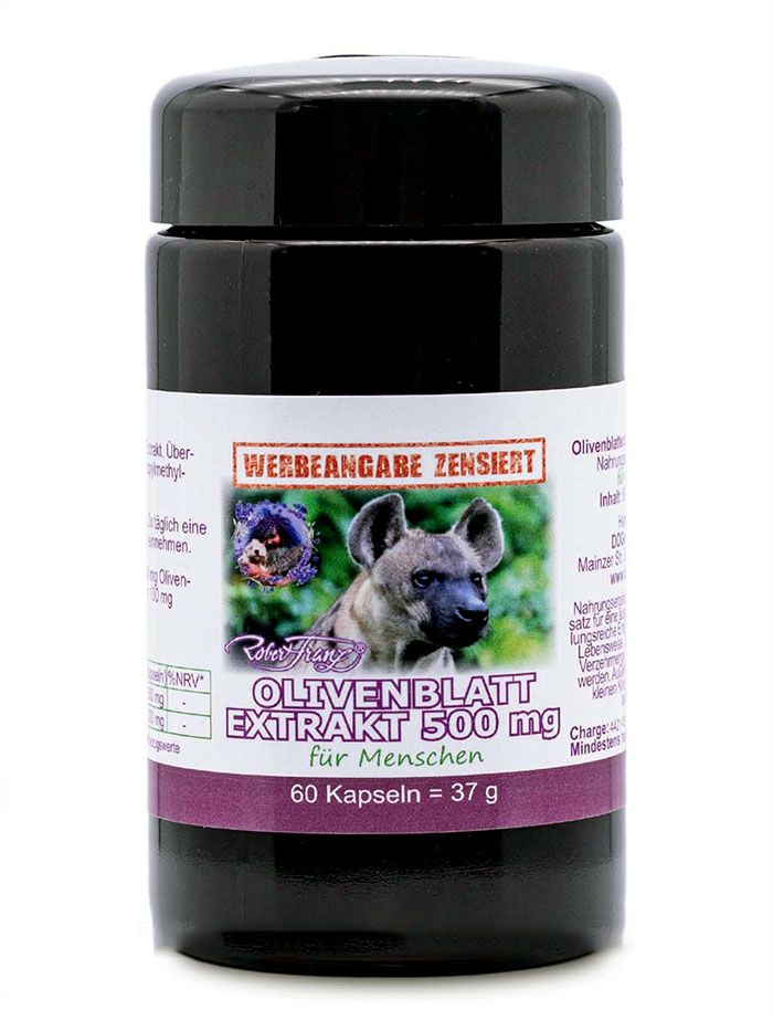 Olivenblattextrakt 500mg 60Kps.