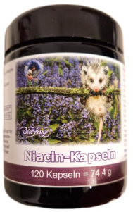 Vitamin B3 Niacin 120 Kapseln