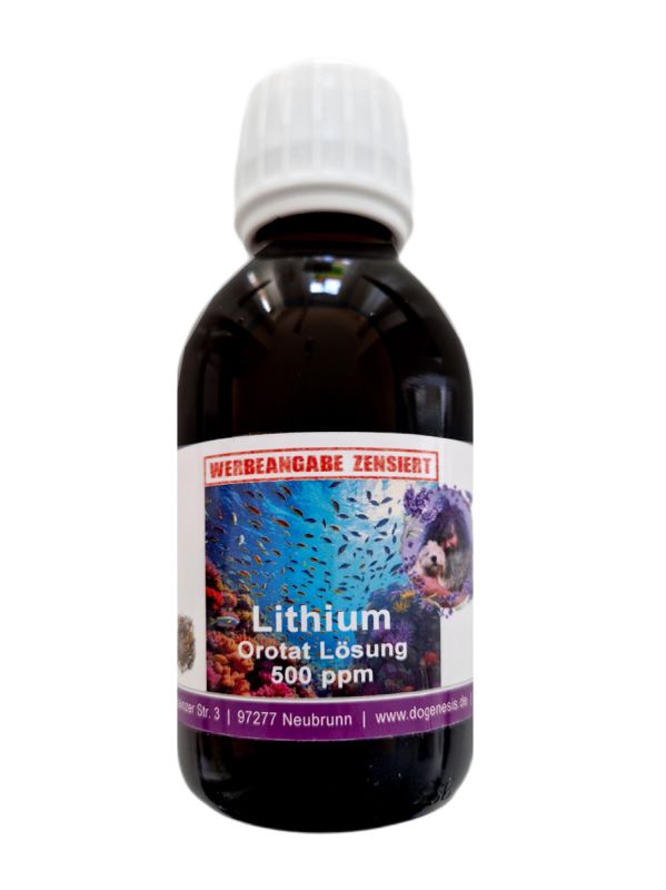 Lithium Orotat Lösung 500ppm 200ml